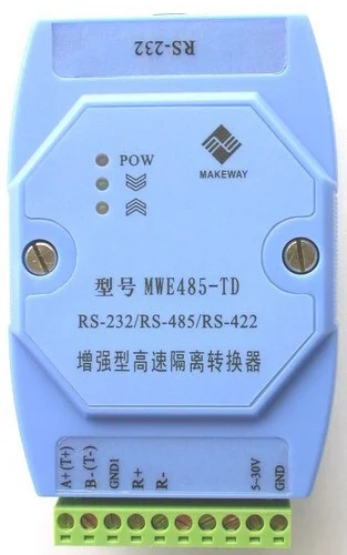 

New original McWay RS232 to RS485 / 422 enhanced high-speed isolation converter mwe485-td
