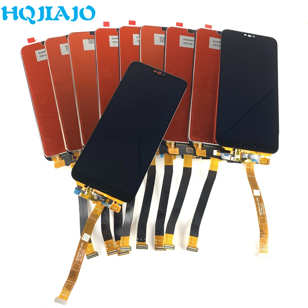 5 10 Pcs Original For 5 84 Huawei Honor 10 Col L29 Lcd Display Touch Screen Digitizer Assembly Fingerprint Mobile Phone Lcd Screens Aliexpress