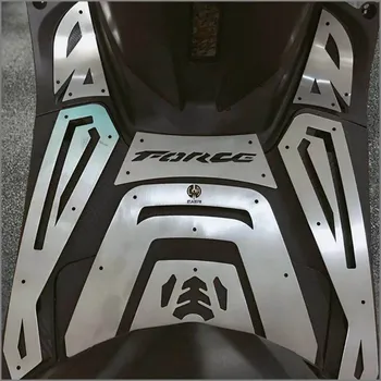 

For YAMAHA Force155 Force175 Force 155 175 Motorcycle Footboard Steps Footrests Footpegs Foot Board Plate Pegs Scooter