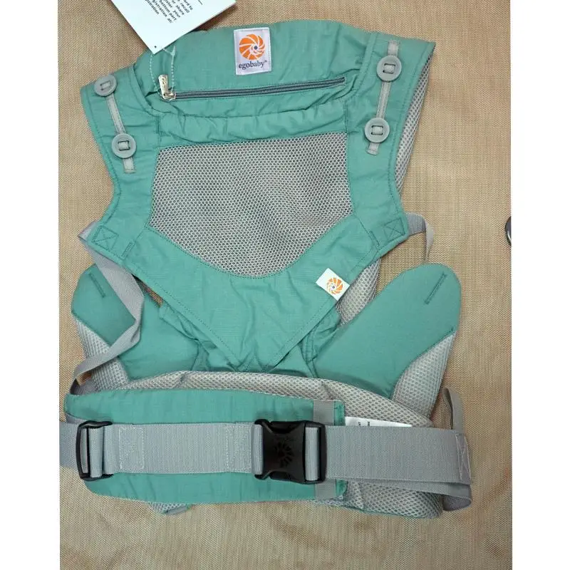 Egobaby omni 360, слинг для малышей, многофункциональный, дышащий, переноска для новорожденных, удобное приспособление для переноски, слинг, рюкзак, детская коляска - Цвет: 360-mesh green