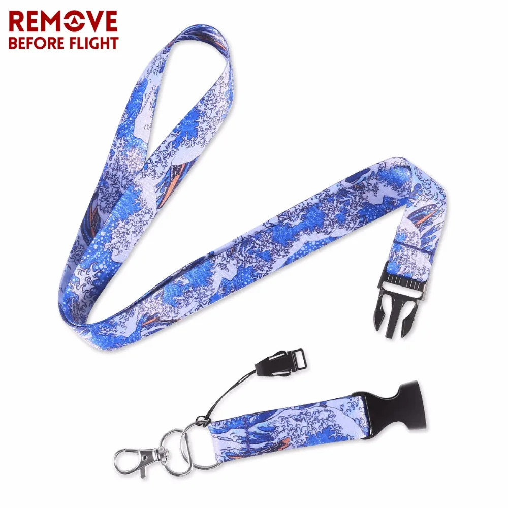 wave lanyard card badge holder1