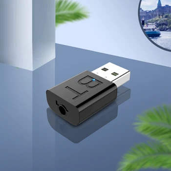 

Bluetooth 5.0-Tone Bluetooth Receiver 2-In-1 Free-Drive Plug and Play Bluetooth Adapter for PC Laptop Computer Keyboard Mouse