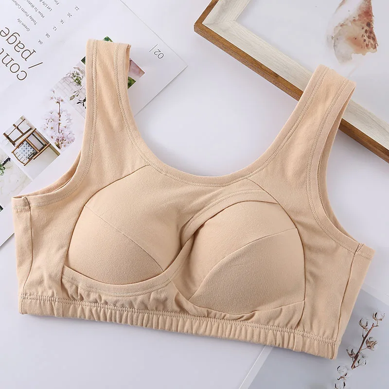 Plus Size Women's Bra Push Up Underwear Women Bralette Seamless Brasier  Female Straps Wireless Large Padded Breathable Brassiere - Bras - AliExpress