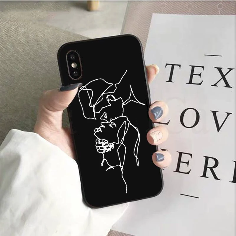 Heart Love Phone Case for IPhone 13 12 11 Pro XS MAX XR 8 7 Plus X 5S SE 2020 Cute Cartoon Shell Cover cover for iphone 13