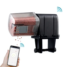 

Automatic Aquarium Food Feeder Remote Control WIFI Wireless Fish Tank Auto Timer Fish Feeder Aquarium Accessories 170ml