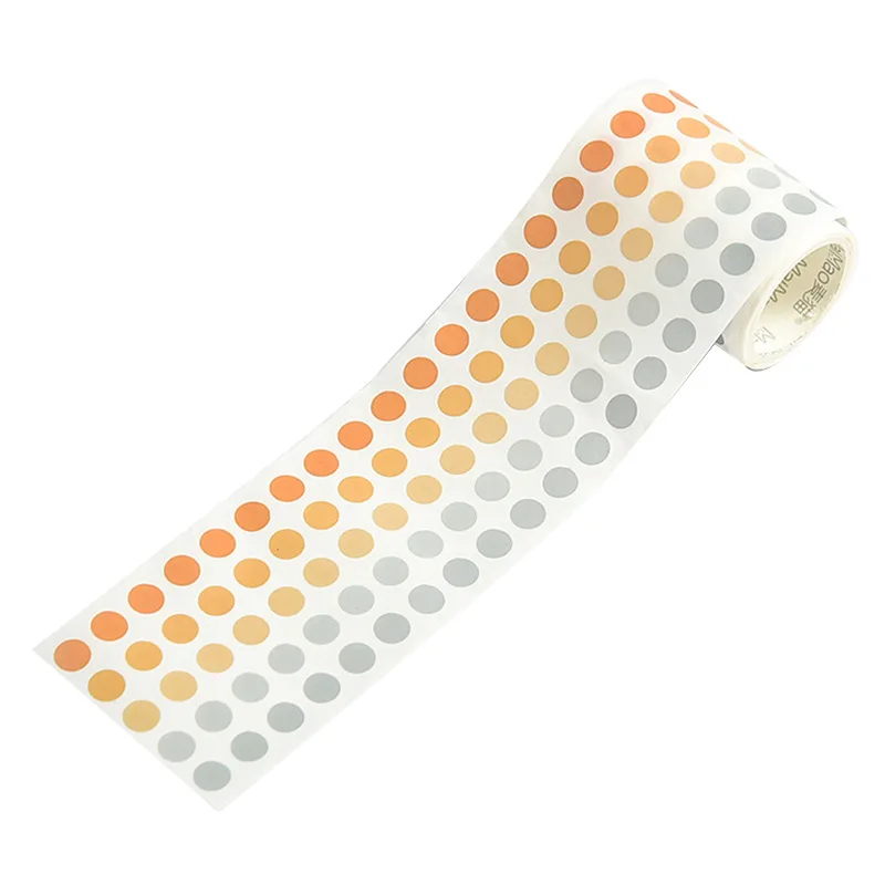 모란디 도트 와시 테이프 원형 스티커 60mm*3m 스크랩북킹 DIY 데코 스티커 저널 다이어리 플래너 스크랩북킹 마스킹 테이프