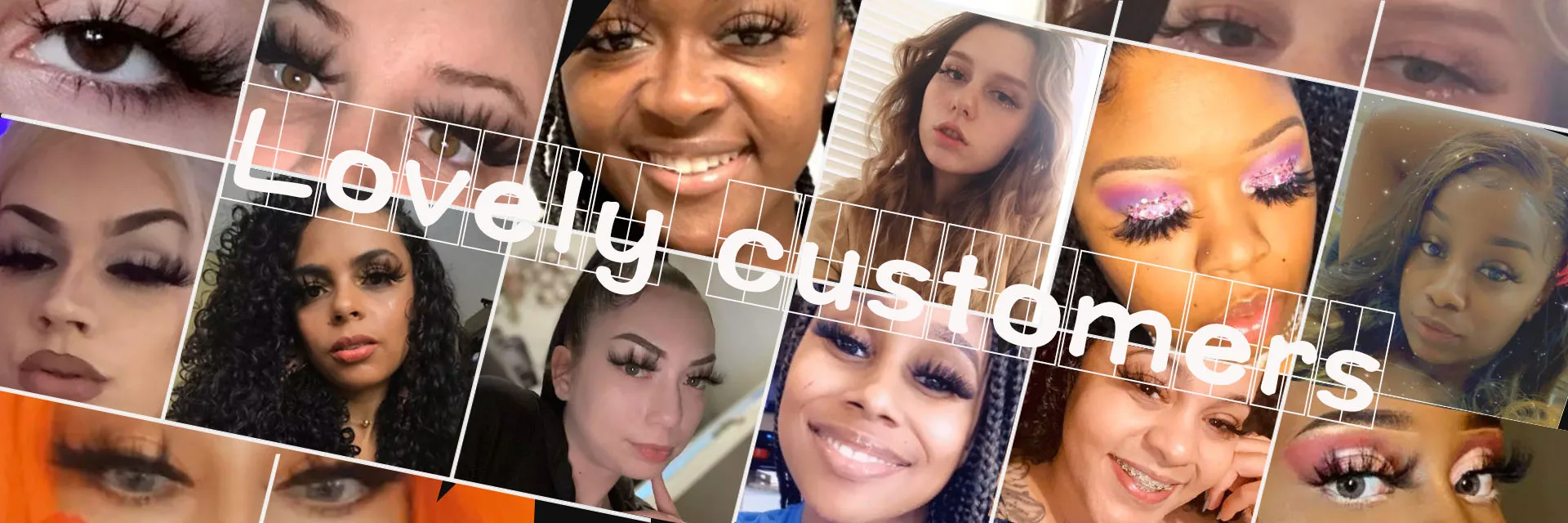 25mm E06 MIKIWI 100% handmade natural  thick  Eye lashes wispy makeup extention tools 3D mink hair volume soft false  eyelashes