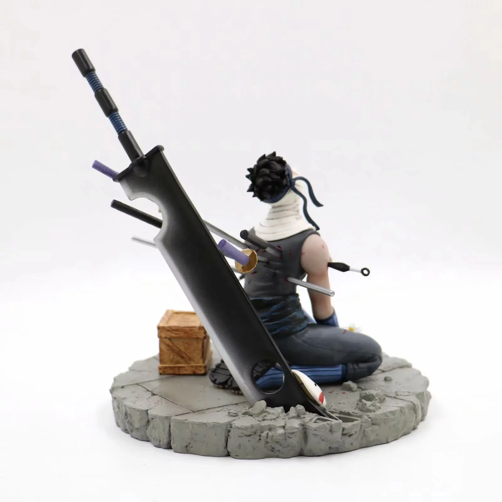 

Yaya Anime Naruto GK Peach Again bu zhan Red Man It Fog Hidden Ghost Model Ornaments