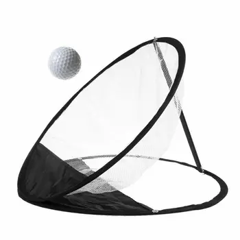 

Golf Supplies Golf Three-layer Practice Cutting Rod Net Storage Carrying Convenient Practice Folding Memory Metal Practice Net