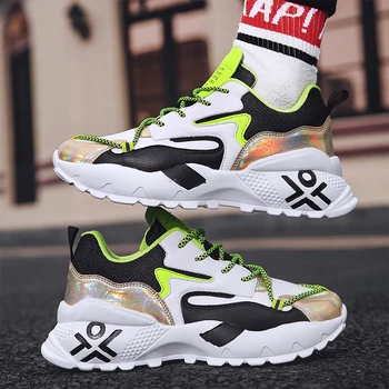 

Men Sneakers Breathable Air Mesh Outdoor Sport Shoes Spring Autumn Couple Cushion Flats Training Running Shoes Zapatos De Hombre
