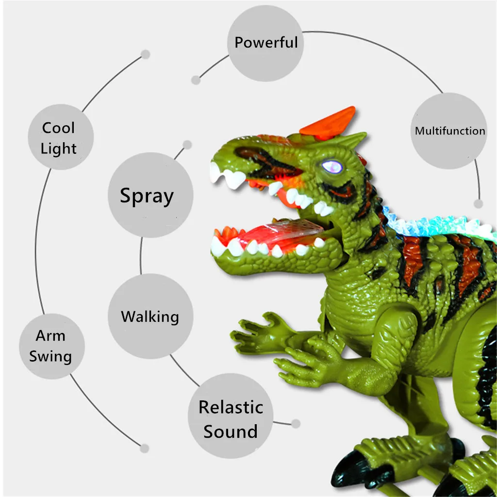 Ходячая модель динозавра, игрушка, Имитация Динозавра, Интерактивная игрушка, подарок для детей, игрушки для детей, развивающие игрушки# G35