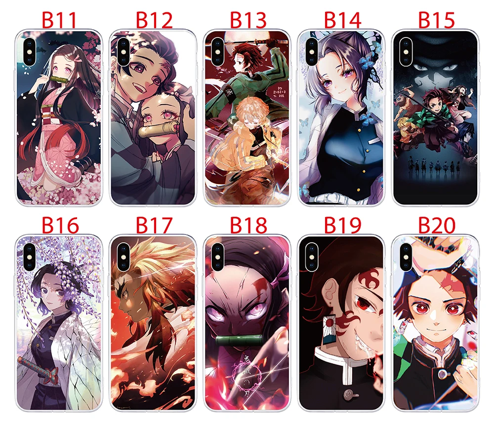 Custodia Per Moto E6 Plus E6 2019 E4 E5 Play C Plus 2017 One Pro Zoom Custodia In Silicone Demon Slayer Borsa Per Cellulare Per Custodia Moto E5