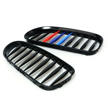 

Black M color Front Kidney Grille Grill For BMW E85 E86 Z4 2003-2008 Convertible Coupe Car Lattice
