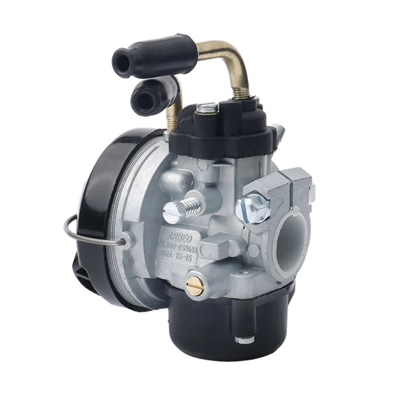 Фото Карбюратор 15 мм для Dellorto SHA 15/15 Youngst 50 2007-2011 Peugeot 102 MBK 51 AV10 AV7 2-тактный мопед 15 мм карбюратор SHA4 SAH15 №3