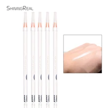 Перманентный макияж Инструменты Карандаш для бровей Красота косметический белый цвет натуральный стойкий аксессуары для микроволокна карандаш для бровей