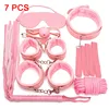 7 pink BDSM set