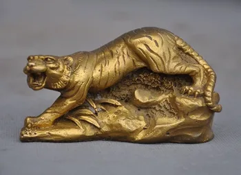 

christmas decorations China Chinese brass Feng Shui Auspicious Zodiac tiger animal statue halloween