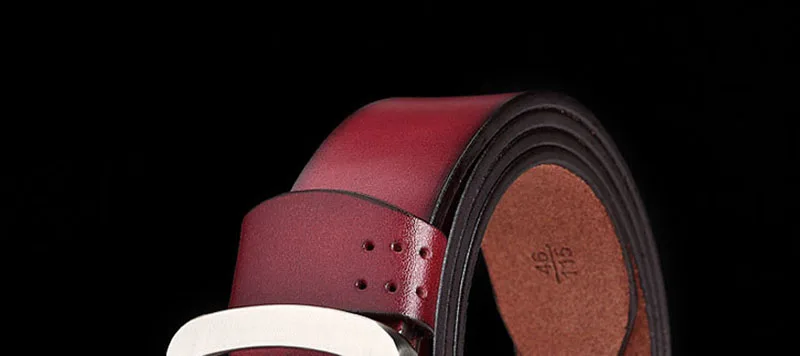 HIDUP, новинка, ремни из натуральной коровьей кожи для мужчин, мужской ремень с металлической пряжкой, ширина 3,8 см, аксессуары для одежды, джинсы NWJ697