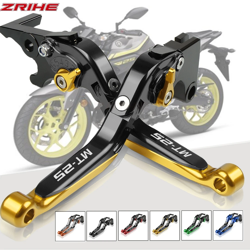 

FOR YAMAHA MT-25 2005 2006 Motorcycle Accessories Folding Extendable Brake Clutch Levers mt-25 mt 25 MT 25 MT25 2005-2006