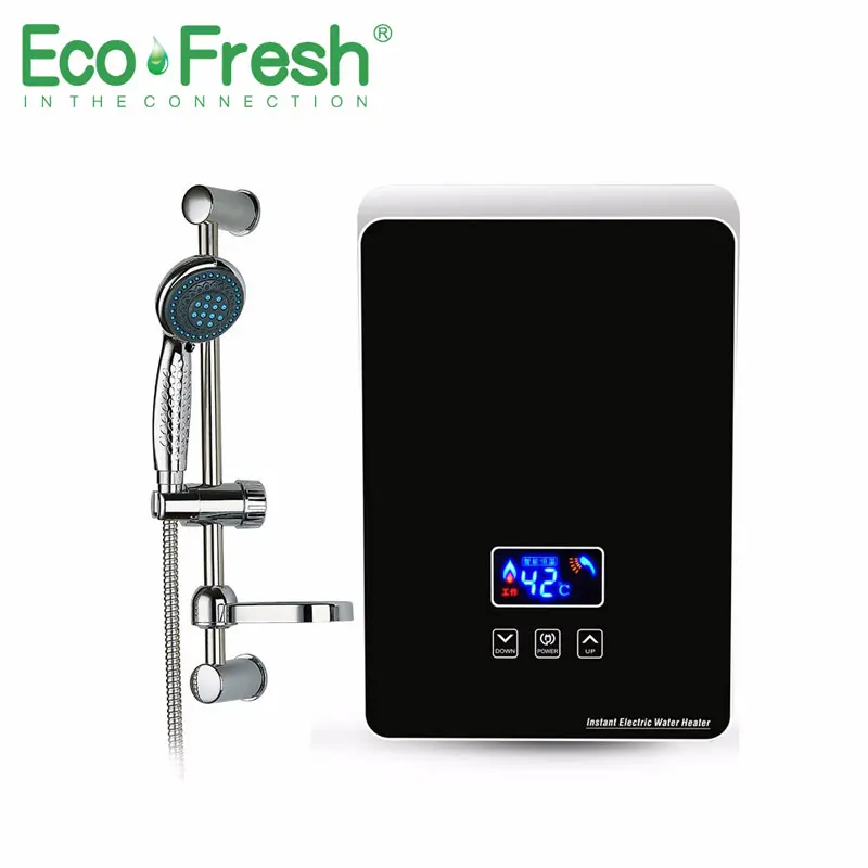  Ecofresh Mini Kitchen Use Remote Control Instant Electric Tankless Hot Shower Water Heater For Bath - 4000058793456