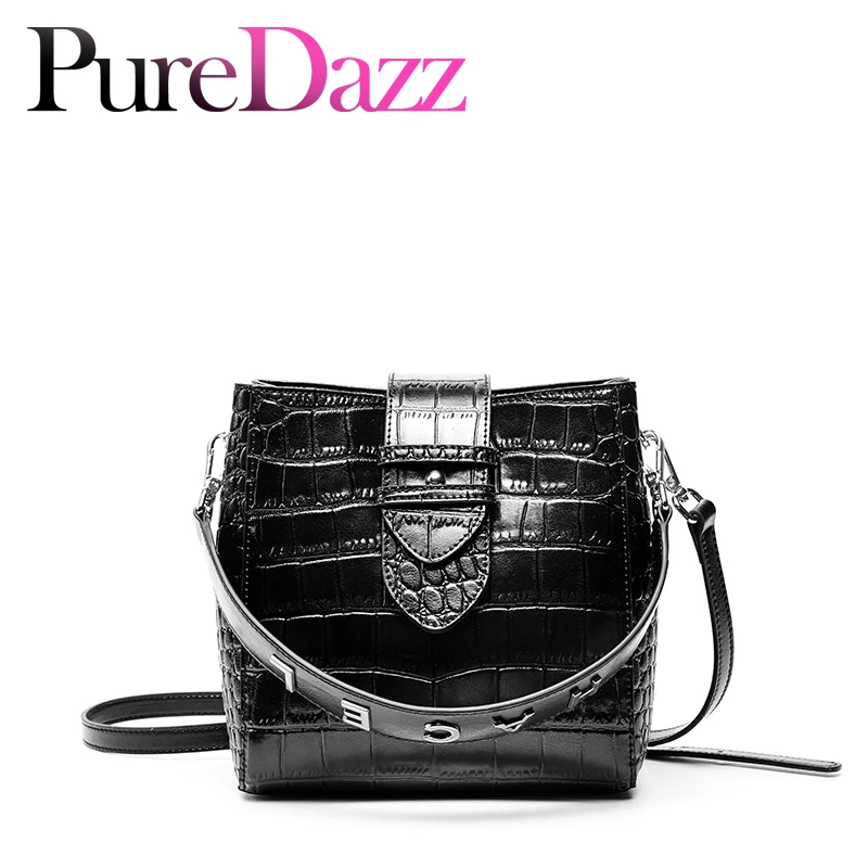 Новинка, женская сумка с крокодиловым узором, натуральная кожа, сумка на плечо, локомотив, стильная женская сумка через плечо, модная сумка-мешок