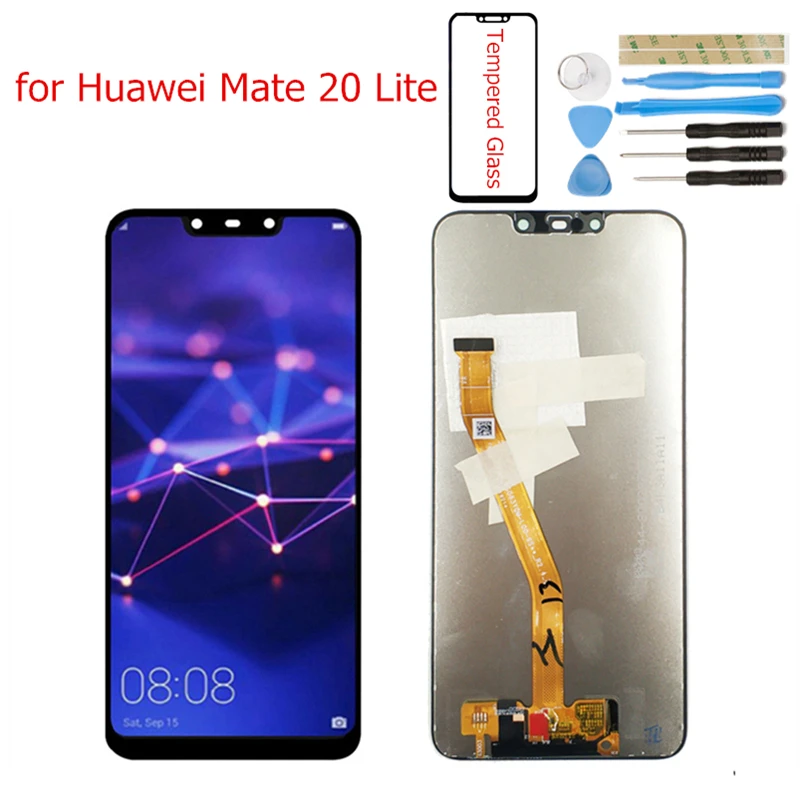 ЖК-дисплей с сенсорным дигитайзером в сборе для Huawei Mate 20 Lite 10 точек касания