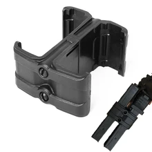 Винтовка пистолет двойной журнал муфта ссылка полиэстер зажим для AR15 M4 MAG59 серии журнал скорость погрузчик страйкбол Параллельный разъем