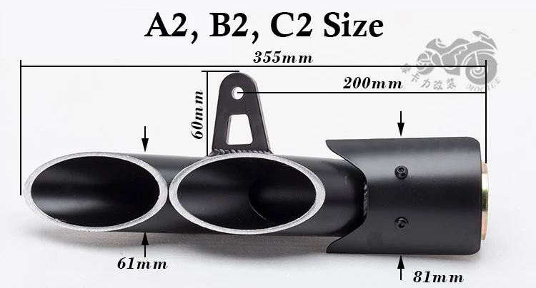 6 моделей Модифицированных мотоциклов выхлопной универсальный для 36-51 мм мотоциклов алюминиевый Глушитель Трубы 45 мм для YAMAHA R6 приятный звук