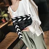 Funny Movie Prop Design Women Shouler Bags Design Letters Clutch Bag Cute Pu Leather Crossbody Messenger Bag Lady Small Purses ► Photo 2/5