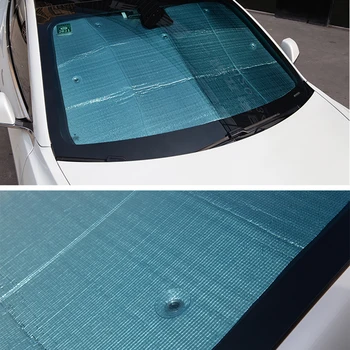 

Windshield Sunshade Front Visor with Suction Cups Outdoor Anti-resistance Repairing Parts for Tesla Model 3 Accessories