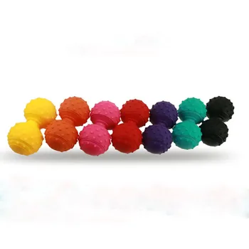 

Silicone Massage Ball Convex Point Fascia Ball Environmental Protection Double Ball Conjoined Ball Sole Neck Rehabilitation Ball