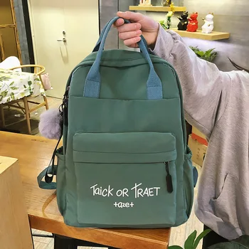 

Schoolbag female Korean high school forest student Japanese Oxford cloth backpack cute girl backpack wild women backpack