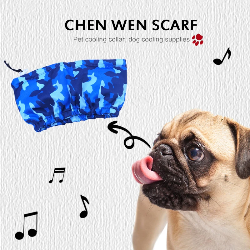 

2 Colors Pet Cooling Collar Dog Cooling Supplies Bullfighting Corgi Ice Towel Ice Wai Pet Ice Pack Dog Summer Cooling Collar