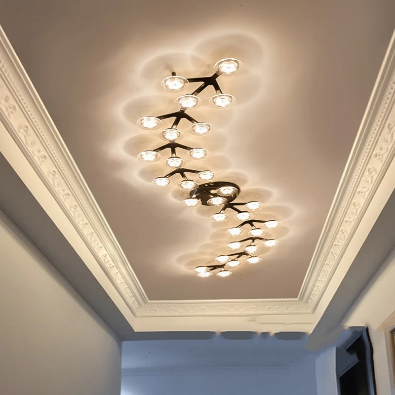 

Northern Europe Corridor Aisle Lamp Originality Art Modern ceiling chandelier led lights for home