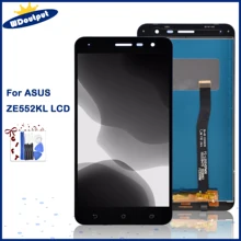 Bloc écran tactile LCD de remplacement avec châssis, pour Asus ZenFone 3 ZE552KL, Original, Z012D=
