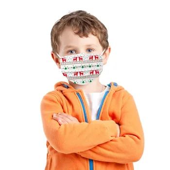 

100pc/boxes kids mask with filter Three-layer Disposable Face Mask With Elastic Earloop Mouth Mask easy breathing mouth masks