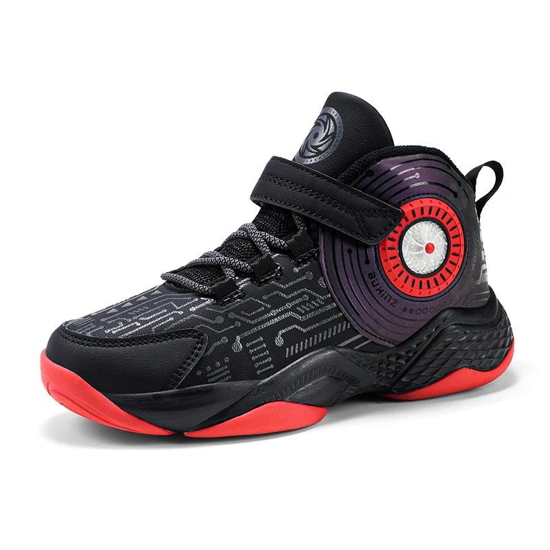 Kids Shoes Trend Cool Boy Outdoor Sneakers Lightweight Activity Supplies Leather Durable Children Casual Running Sport Booties