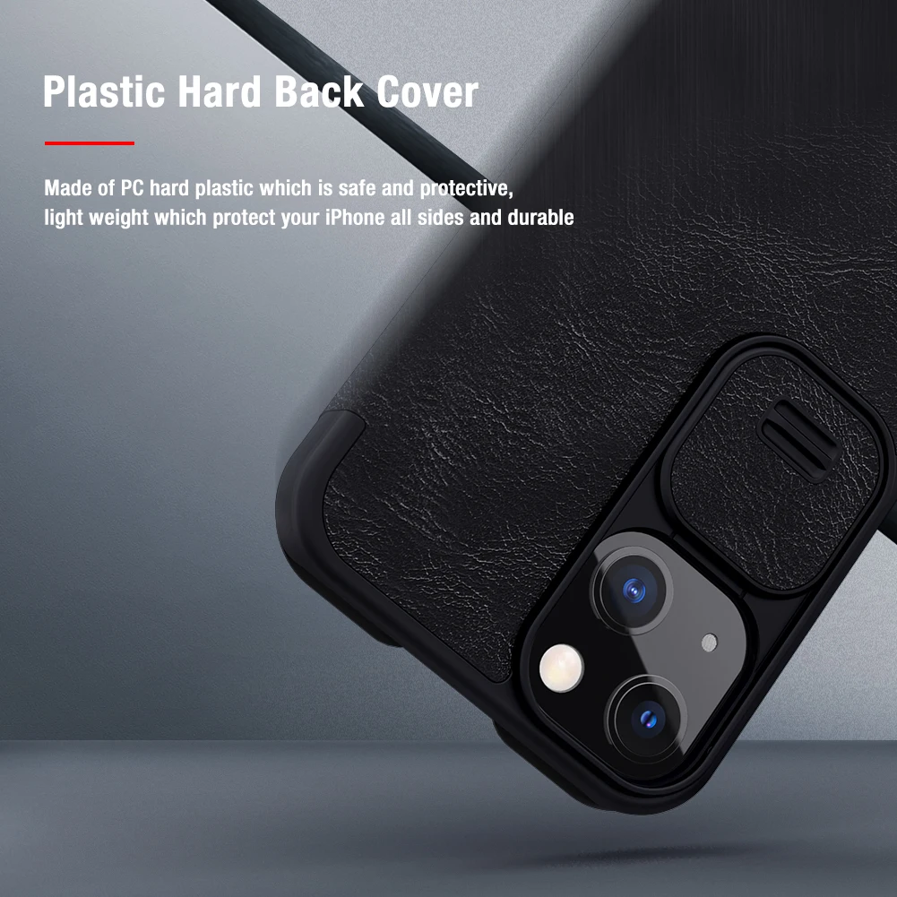 Nillkin Etui En Cuir A Rabat Pour Iphone 13 Pro 13 Mini Pochette Pour Cartes Cadran De Protection Anti Choc Pour Telephone Aliexpress