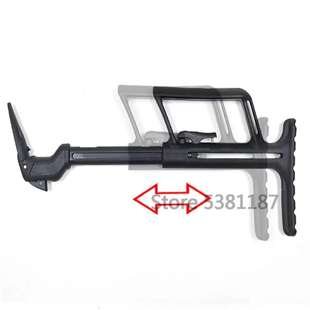 

Hunting Airsoft Auxiliary Adapter Carbine Glock Stability Handle Tactical Support Buttstock to Carbine Gun Accessories