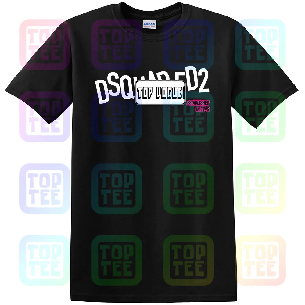 

New Dsq2 Logo Men'S T-Shirt Printed Tee Unisex Size: S-3Xl
