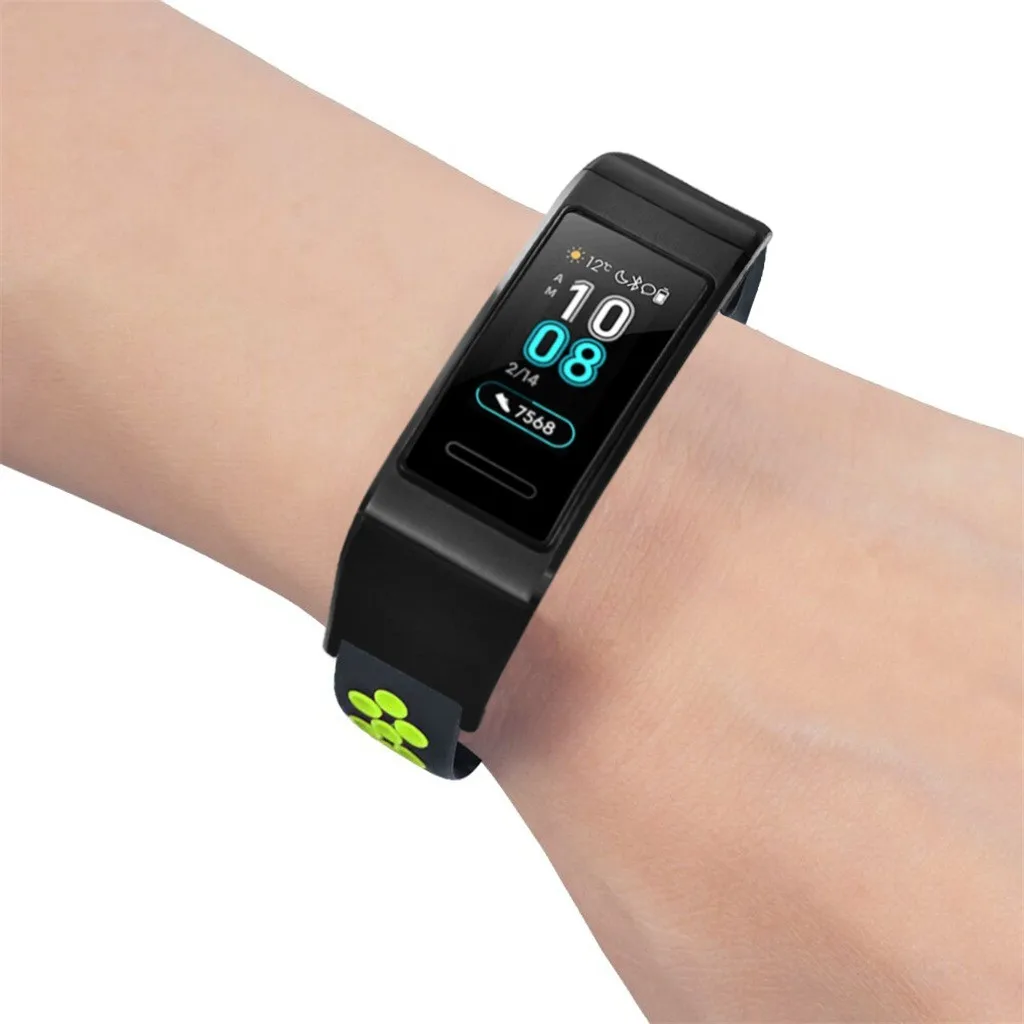 Заменить мужской t Smartband мягкий силиконовый спортивный ремешок для наручных часов для huawei Band 3/3 Pro часы для мужчин и женщин умные часы аксессуары