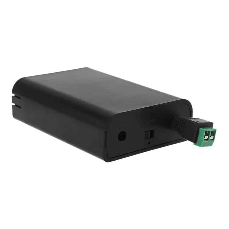 Power Bank Box USB DC 12V Output 3x 18650 Batteries UPS DIY Fit for Cellphone WiFi Router LED Light Rechargeable