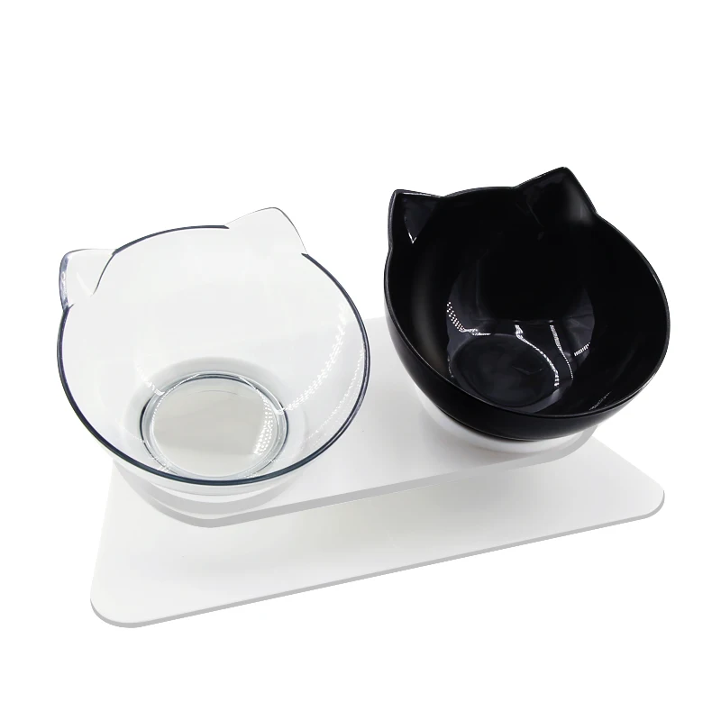 Special Price Cat-Bowls Feeders Raised-Stand Dogs Cats Double Non-Slip with Pet-Food  GR6JemM61N1