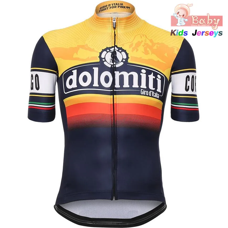 6 Коллекция г.; Одежда для мальчиков; Tour De Italy D'ITALIA; комплект из Джерси для велоспорта; детская футболка с короткими рукавами для велоспорта; одежда для велосипеда; одежда для велоспорта; Ropa Ciclismo - Цвет: 6