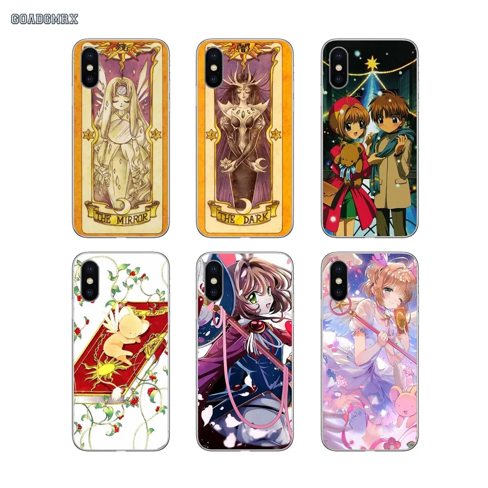 Прозрачный чехол из термополиуретана в стиле Cardcaptor Sakura карты для samsung Galaxy A3 A5 A7 A750