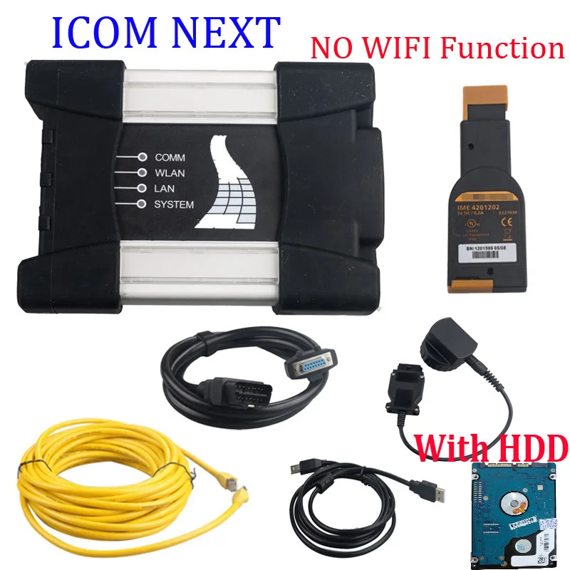 ICOM NEXT wifi функция диагностический интерфейс с CF19 ноутбук V2019.9 программное обеспечение HDD 500 Гб ISTA ICOM NEXT A+ B+ C диагностический инструмент - Цвет: ICOM NEXT HDD