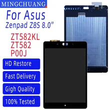 8.0 Inch For Asus Zenpad Z8S ZT582 ZT582KL P00J LCD Screen Display Touch Screen Digitizer Sensor Panel Assembly Replacement Part