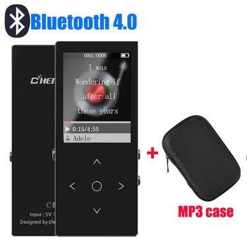 

16GB MP4 Player with Bluetooth 1.8 Inch HD Screen Touch Button MP3 Player Lossless HiFi Sound Audio Music Player with FM Radio