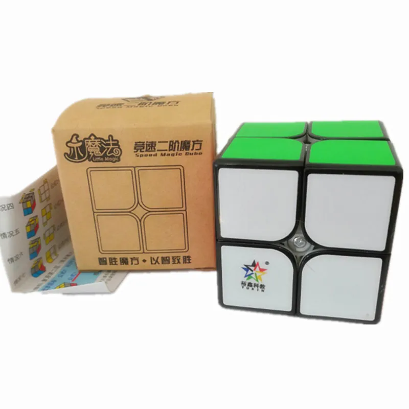 Yuxin Little Magic 2x2x2 магический куб yuxin 2x2 головоломка волшебный куб Zhisheng 2x2 скоростной куб пазл развивающий ребенок игрушки