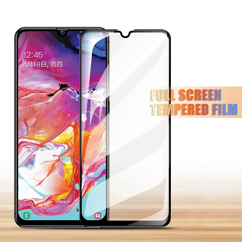 2/1 шт. Защитное стекло для Samsung Galaxy A10 A20 A30 A50 A70 A7 A8 A9 Plus 2018|Защитные стёкла и плёнки| |